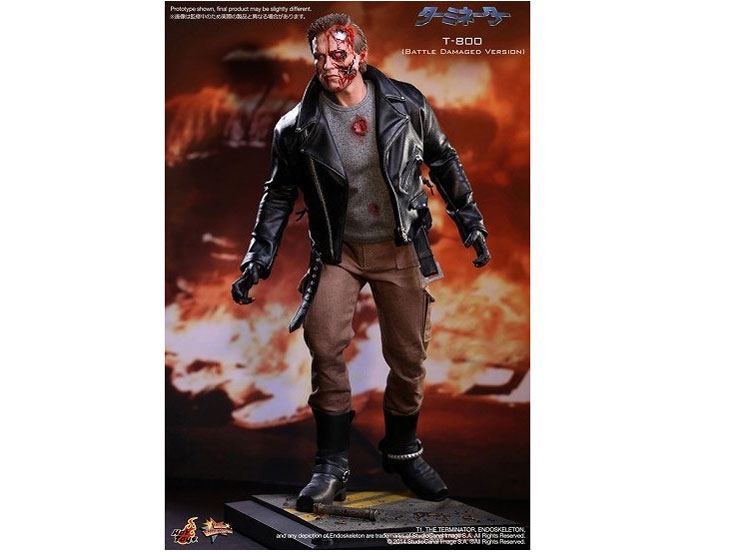 ���[�r�[�E�}�X�^�[�s�[�X #238 �^�[�~�l�[�^�[ 1/6�X�P�[���t�B�M���A T-800(�o�g���_���[�W��) �̐��i�摜