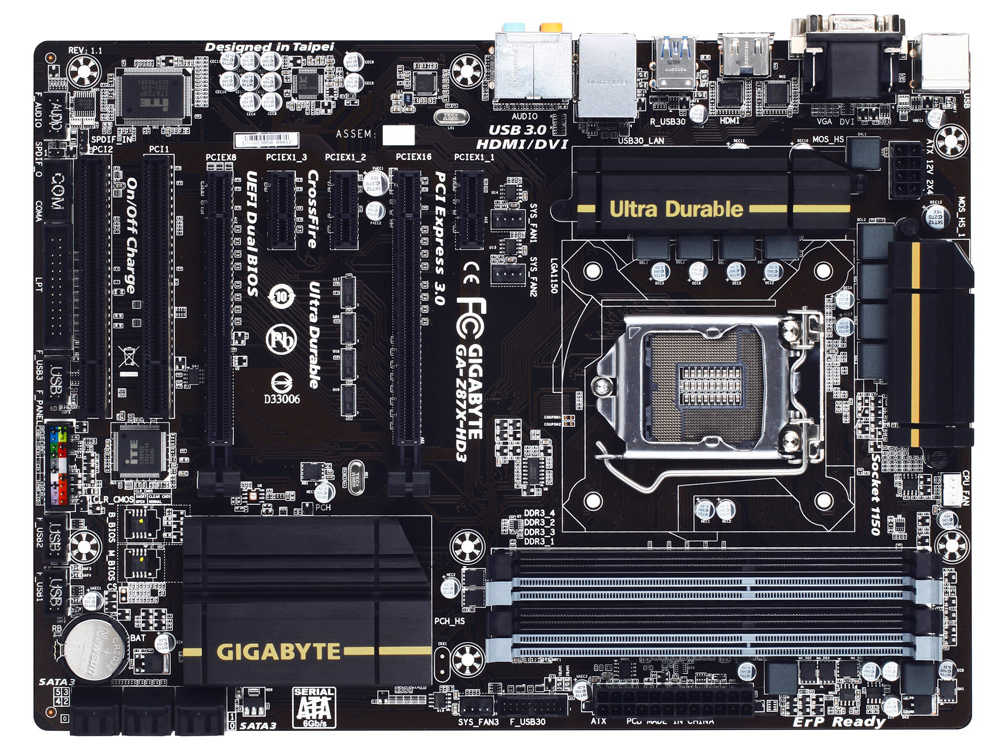 GA-Z87X-HD3 [Rev.1.1] �̐��i�摜