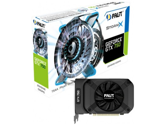 GeForce GTX 750 StormX 2GB (2048MB GDDR5) NE5X75001341-1073F [PCIExp 2GB] �̐��i�摜