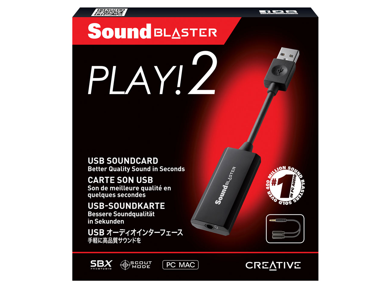 Sound Blaster Play�I 2 SB-PLAY2