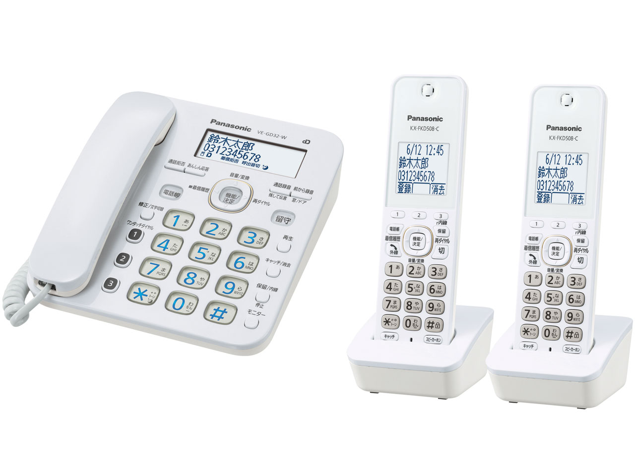 RU�ERU�ERU VE-GD32DW-W [�z���C�g] �̐��i�摜