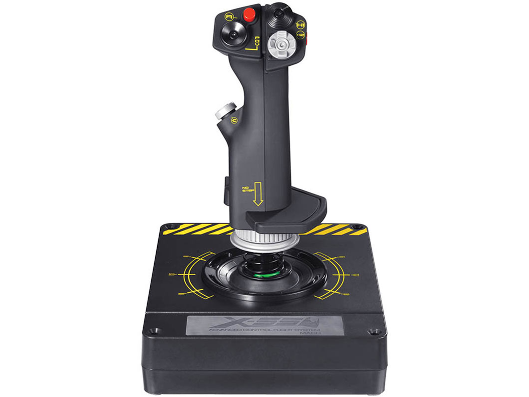 Saitek Pro Flight X-55 Rhino H.O.T.A.S. (Hands on Throttle and Stick) System for PC MC-X55 [�u���b�N]