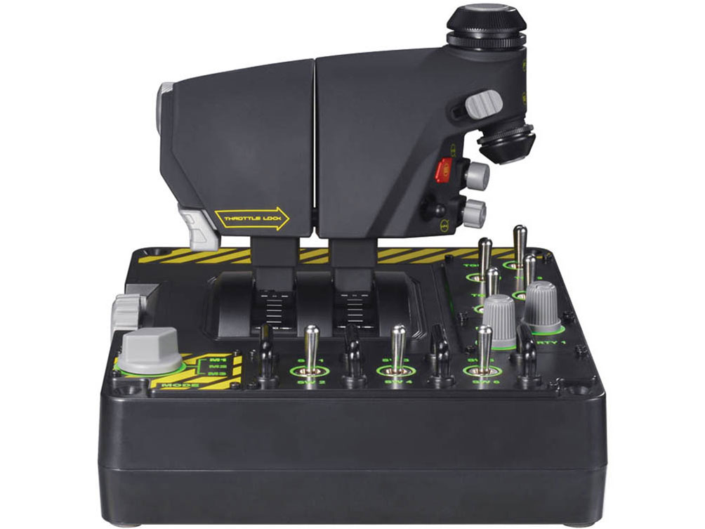 Saitek Pro Flight X-55 Rhino H.O.T.A.S. (Hands on Throttle and Stick) System for PC MC-X55 [�u���b�N]