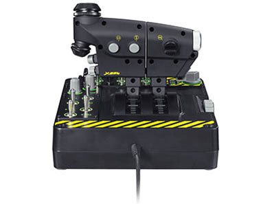Saitek Pro Flight X-55 Rhino H.O.T.A.S. (Hands on Throttle and Stick) System for PC MC-X55 [�u���b�N]
