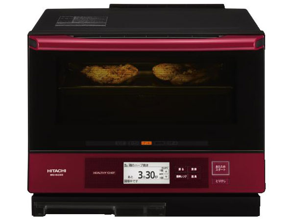 日立（HITACHI）オーブンレンジ　ヘルシーシェフ　MRO-NV2000 日立 ヘルシーシェフ MRO-NV2000(R) [パールレッド] 価格比較