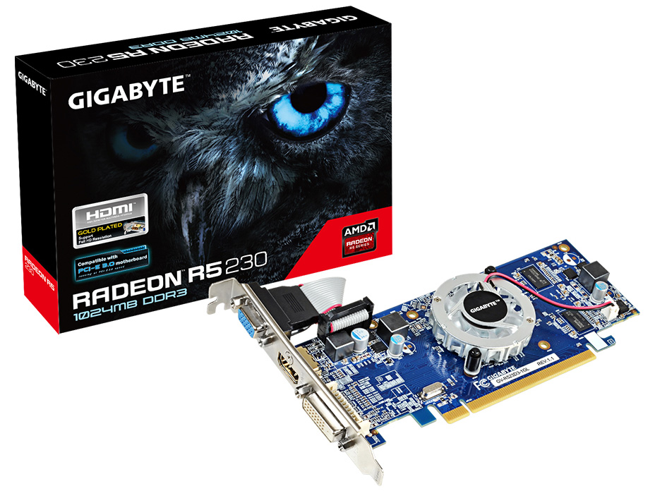 GIGABYTE GV-R523D3-1GL Rev.1.1 [PCIExp 1GB]