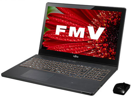 FMV LIFEBOOK AH�V���[�Y WA2/R FMVWRA2B77 �n�C�X�y�b�N���f�� [�V���C�j�[�u���b�N] �̐��i�摜