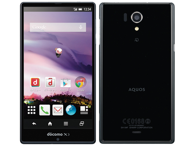 AQUOS ZETA SH-04F docomo [Black] �̐��i�摜