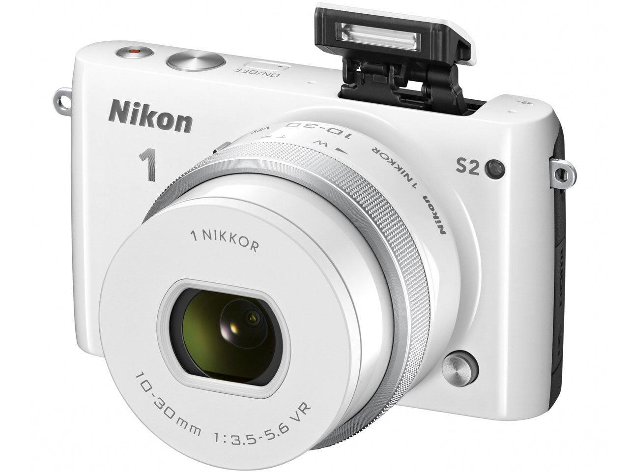 Nikon 1 S2 �W���p���[�Y�[�������Y�L�b�g [�z���C�g]