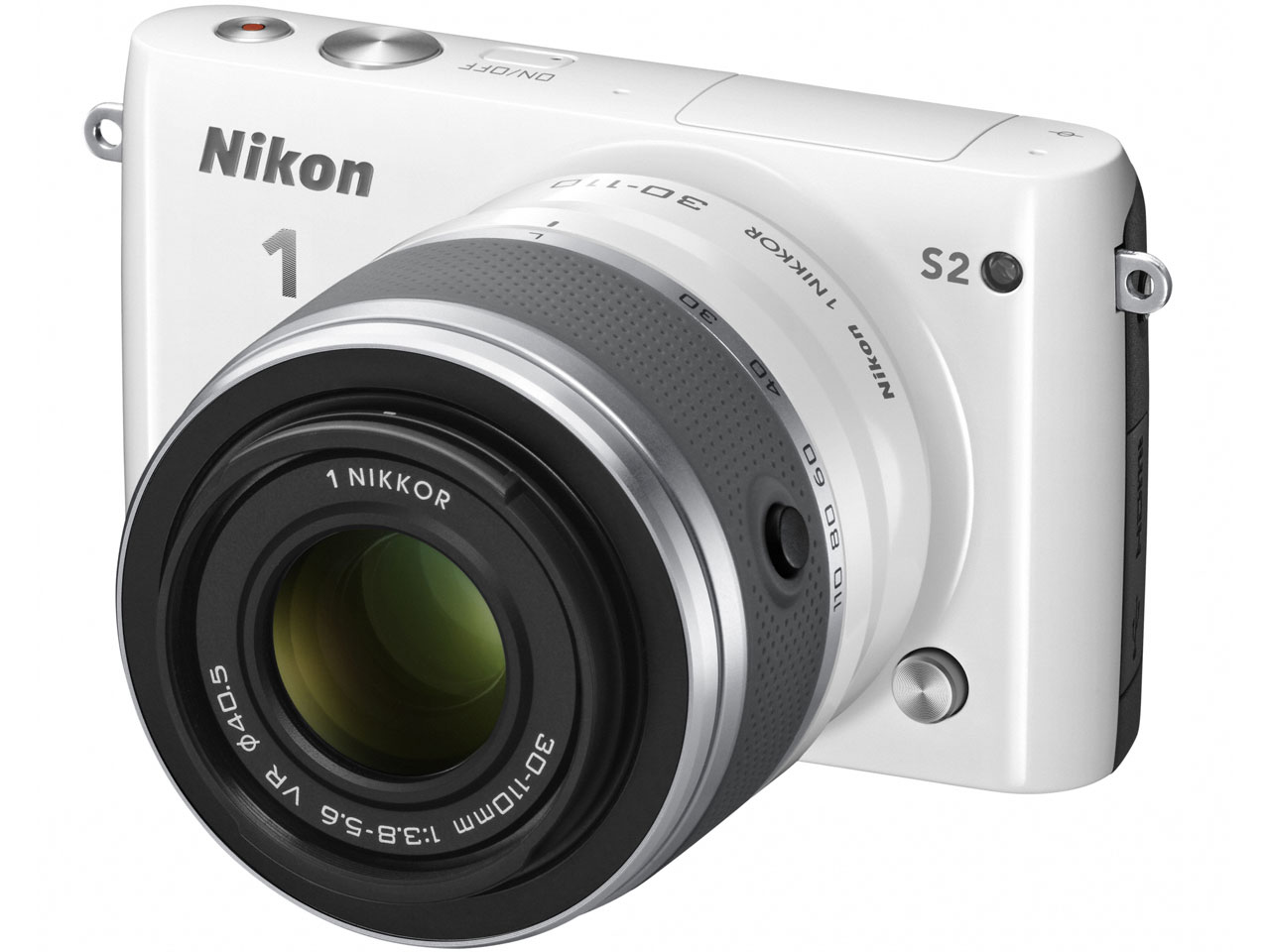 Nikon 1 S2 �_�u���Y�[���L�b�g [�z���C�g]