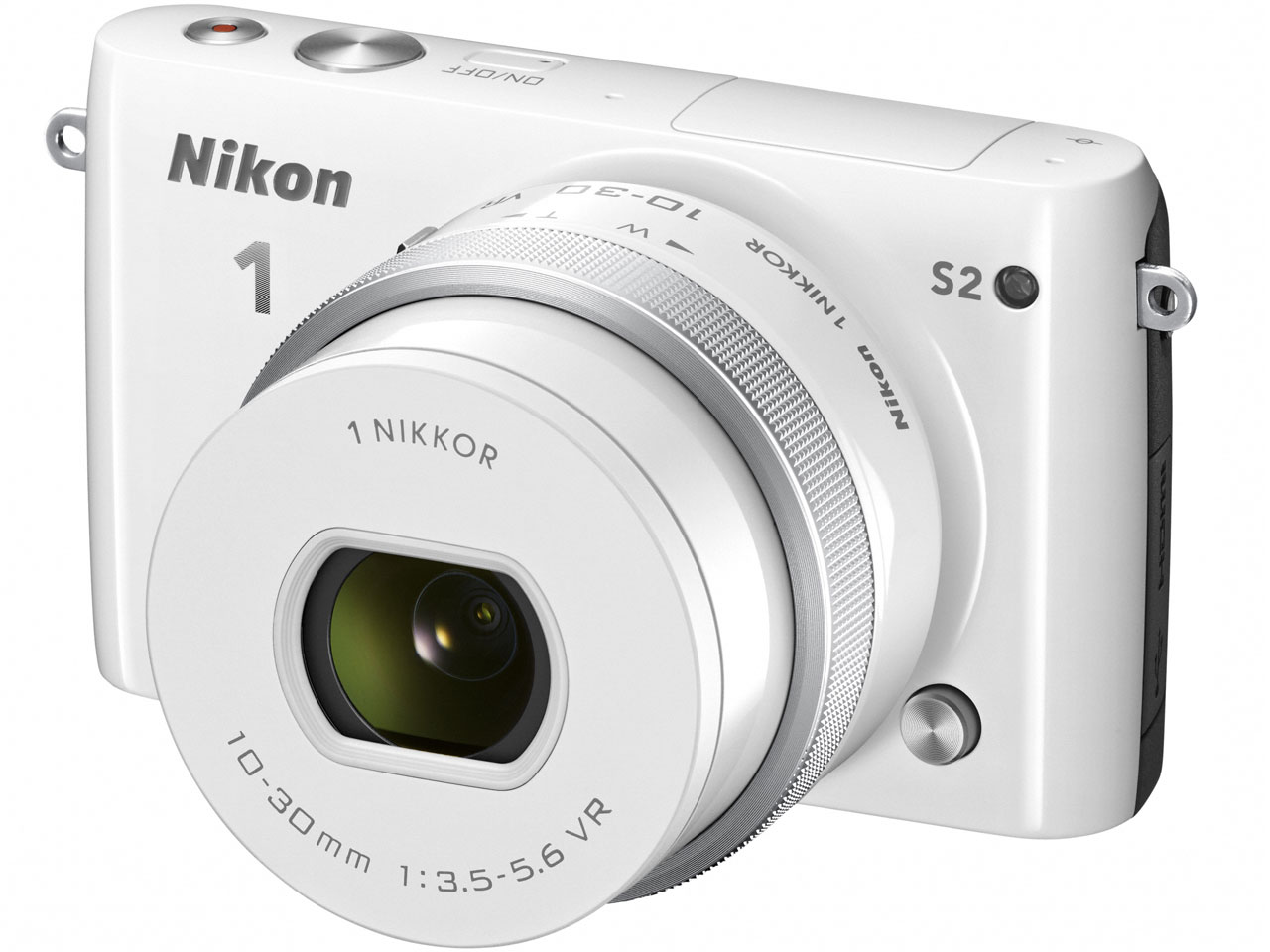Nikon 1 S2 �_�u���Y�[���L�b�g [�z���C�g]