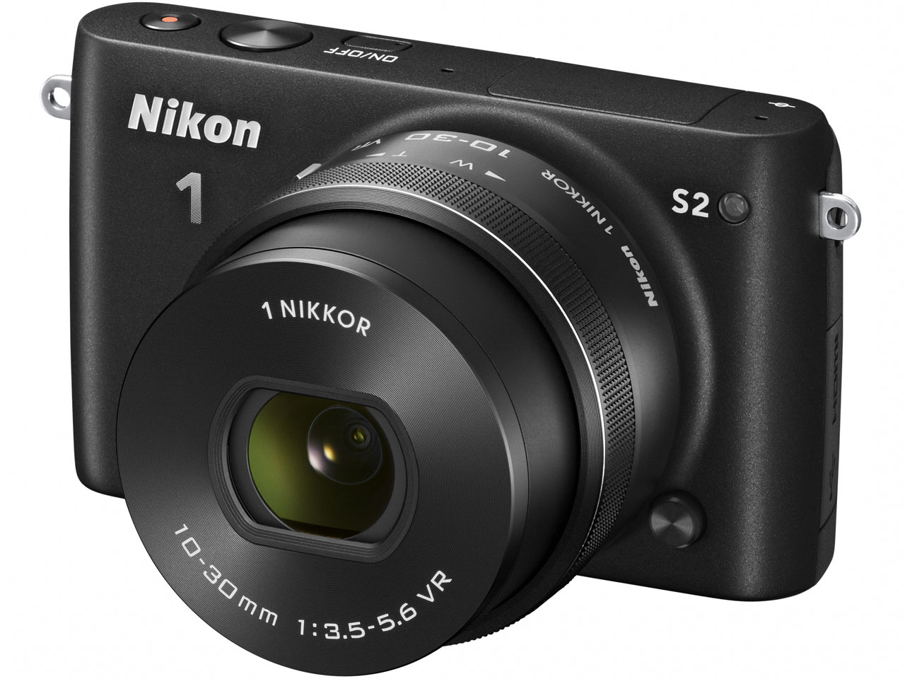 Nikon 1 S2 �_�u���Y�[���L�b�g [�u���b�N]