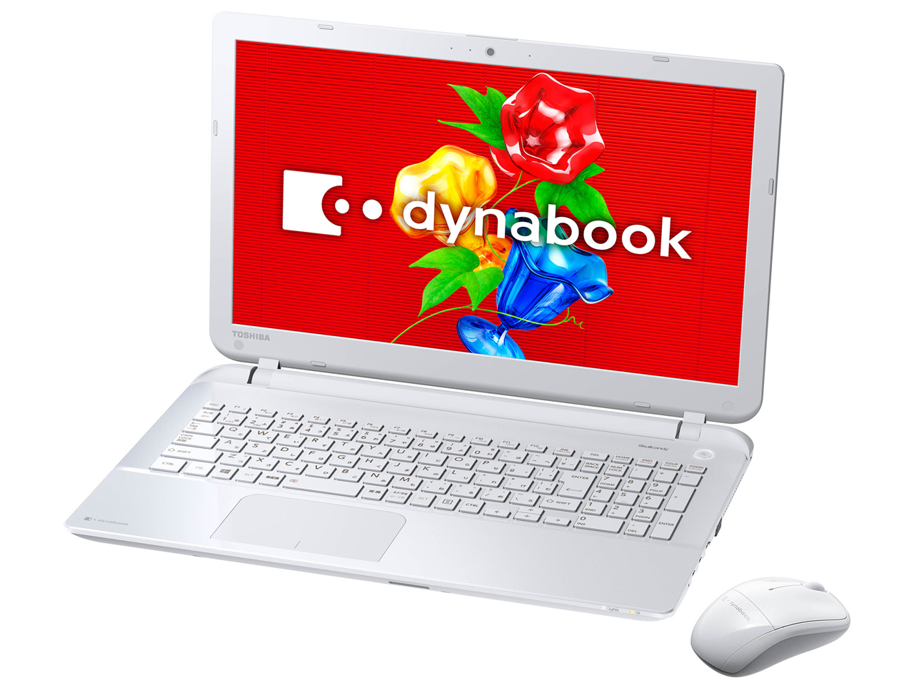 価格.com - 『本体 斜め』 Dynabook T55 T55/45MW PT55-45MSXW [リュクスホワイト] の製品画像