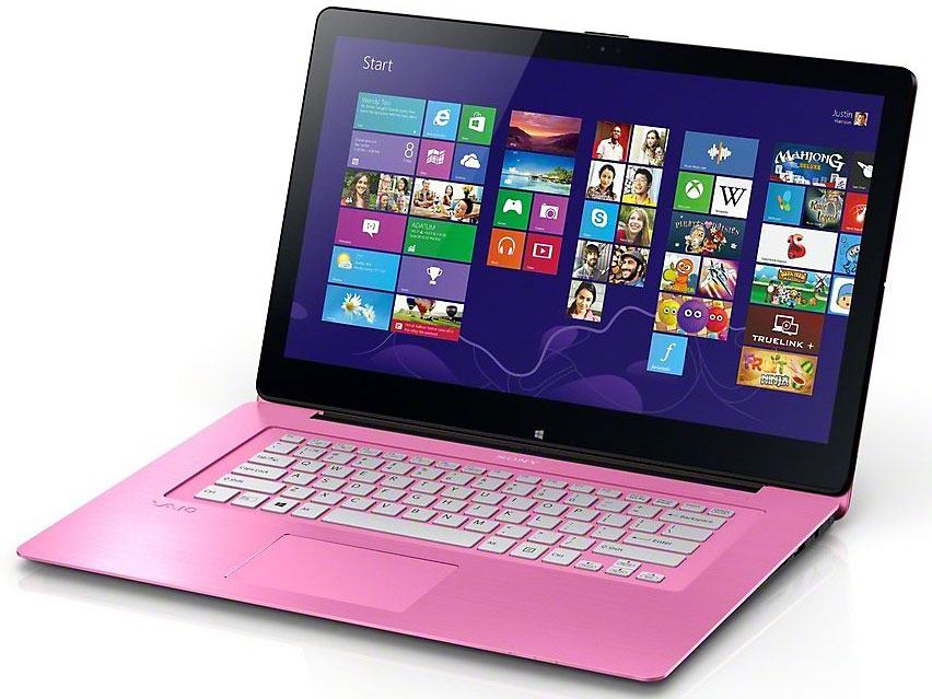 VAIO Fit 15A SVF15N2A1J Core i5/4GB/HDD 500GB/Windows 8.1/�^�b�`�p�l���@�\���胂�f��