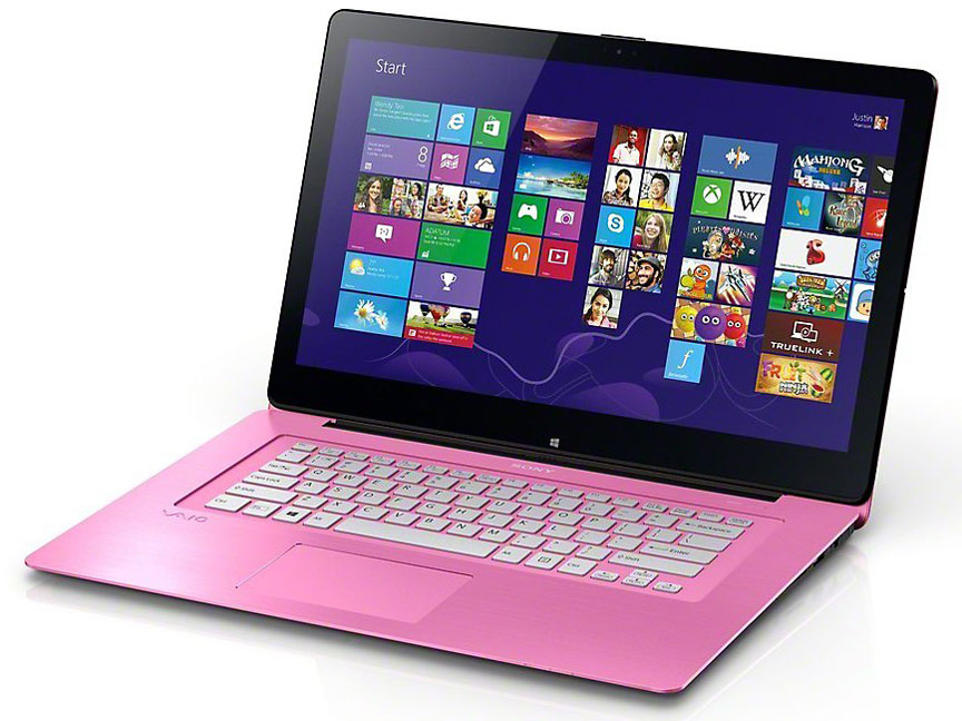 VAIO Fit 15A SVF15N2A1J Pentium/4GB/HDD 500GB/Windows 8.1/�^�b�`�p�l���@�\���胂�f��