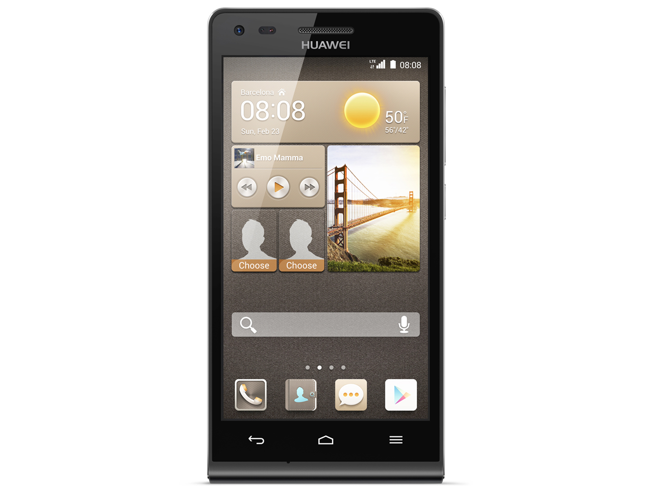 Ascend G6 SIM�t���[ [�u���b�N] �̐��i�摜