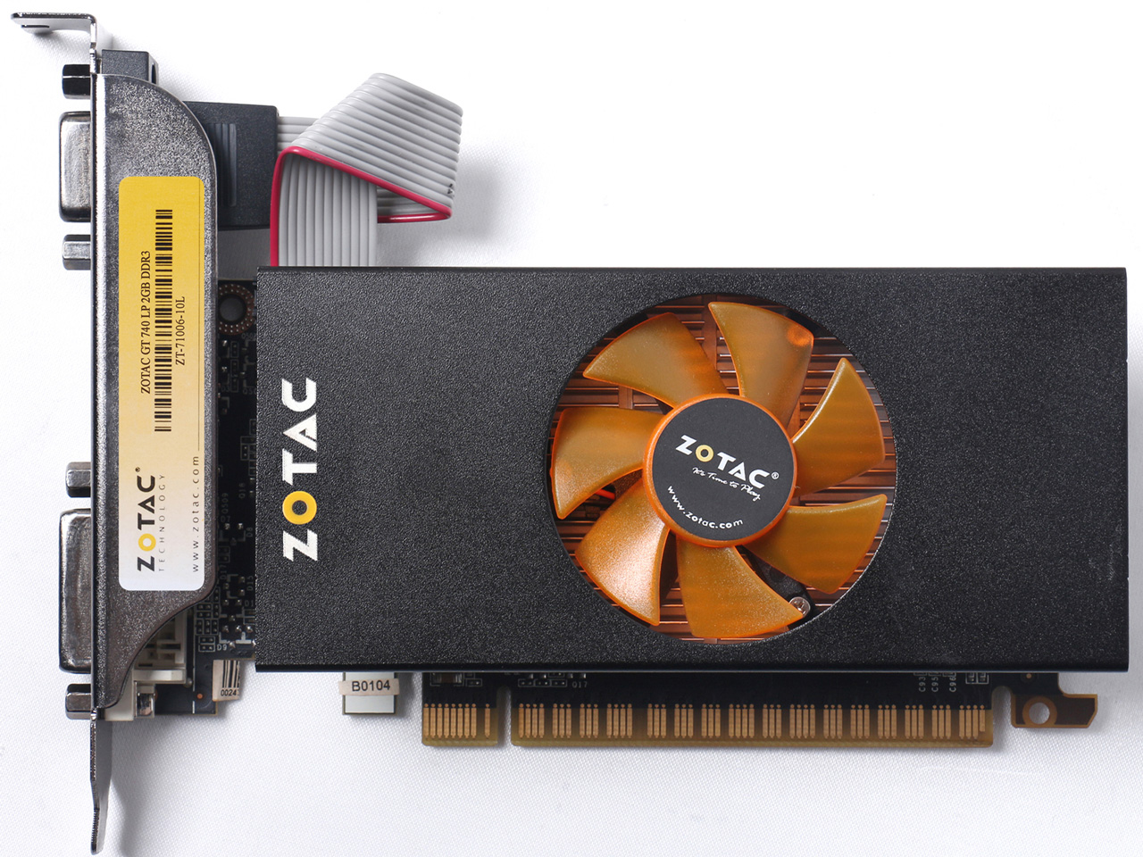 ZOTAC GeForce GT 740 DDR3 LP ZT-71006-10L [PCIExp 2GB]