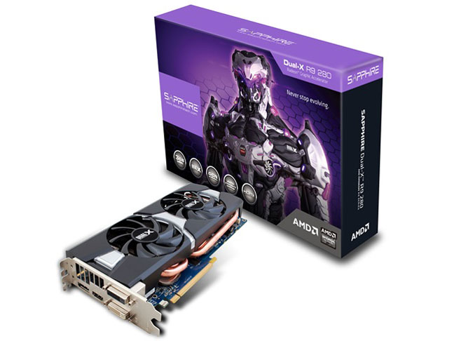 SAPPHIRE DUAL-X R9 280 3GB GDDR5 OC WITH BOOST [PCIExp 3GB] �̐��i�摜