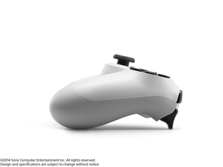 ���C�����X�R���g���[���[(DUALSHOCK 4) CUH-ZCT1J 03 [�O���C�V���[�E�z���C�g]