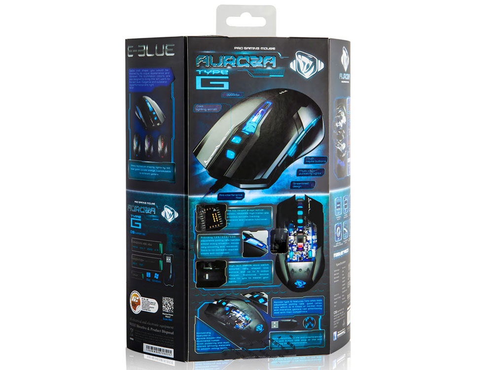 Auroza type G Gaming mouse EMS607BKAA-IU