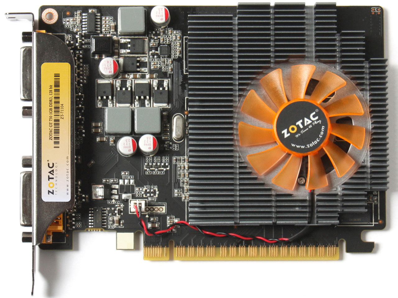 ZOTAC GeForce GT 730 2GB DDR3 128 bit ZT-71103-10L [PCIExp 2GB]