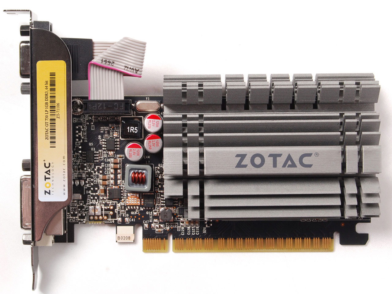 ZOTAC GeForce GT 730 LP 1GB DDR3 64 bit ZT-71106-10L [PCIExp 1GB]