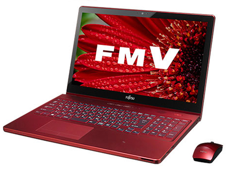 FMV LIFEBOOK AH�V���[�Y WA2/R WRA2B77_B500 ���i.com���� Core i7�E������16GB�E1TB �n�C�u���b�hHDD�EOffice���ڃ��f�� [�K�[�l�b�g���b�h] �̐��i�摜