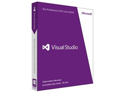 Visual Studio Test Professional 2013 with MSDN �X�V�_�E�����[�h�� �̐��i�摜