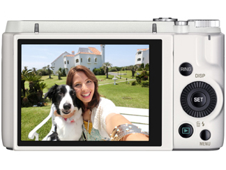 HIGH SPEED EXILIM EX-ZR1300WE [�z���C�g]