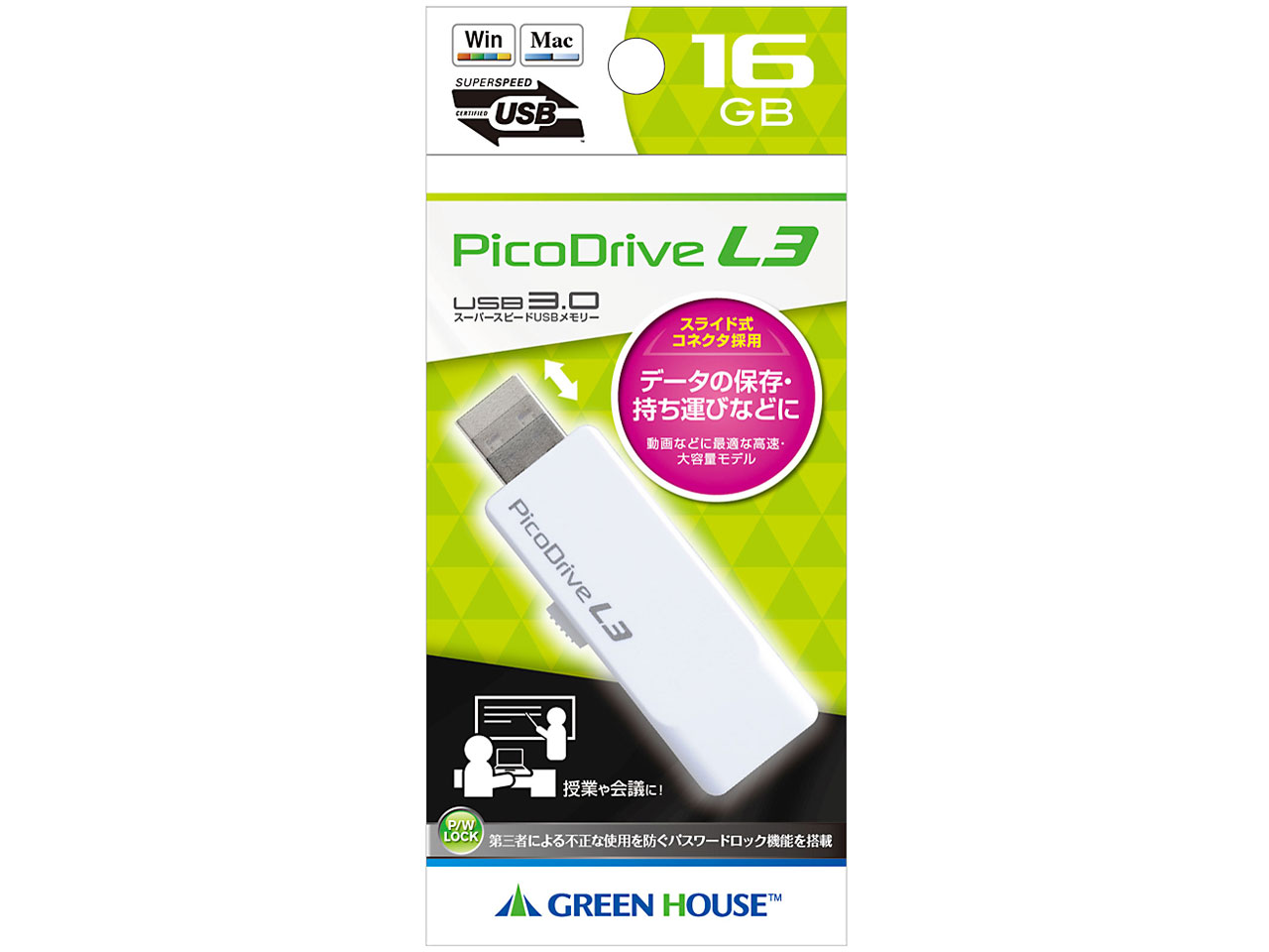 PicoDrive L3 GH-UF3LA16G-WH [16GB]