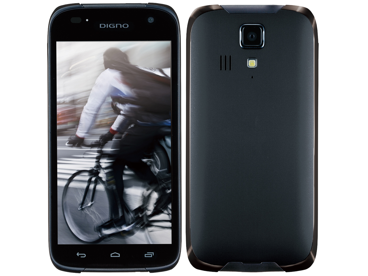 DIGNO T 302KC ���C���o�C�� [�u���b�N] �̐��i�摜