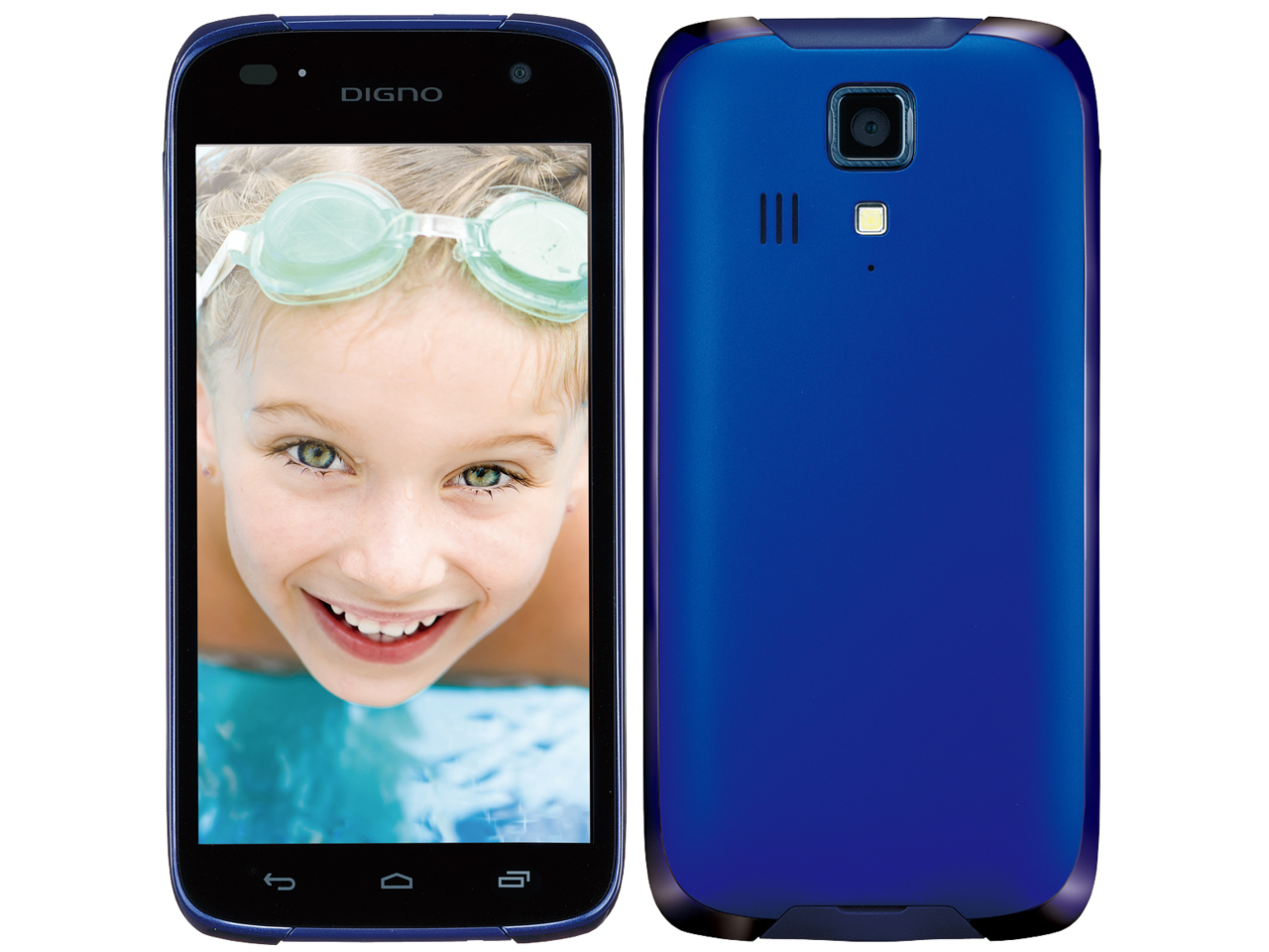 DIGNO T 302KC ���C���o�C�� [�u���[] �̐��i�摜