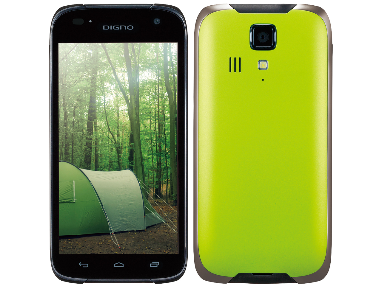 DIGNO T 302KC ���C���o�C�� [�O���[��] �̐��i�摜