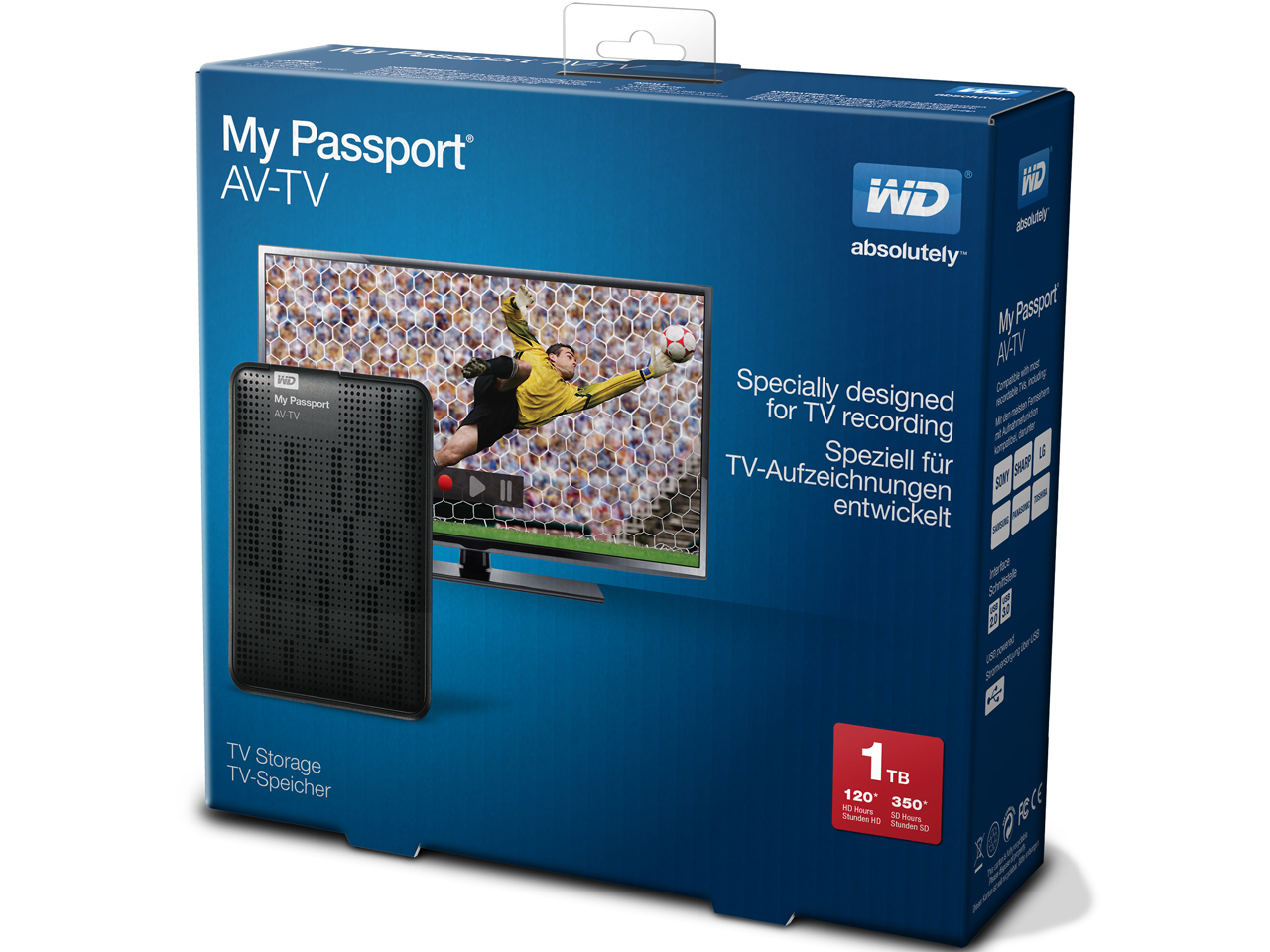 My Passport AV-TV WDBHDK0010BBK