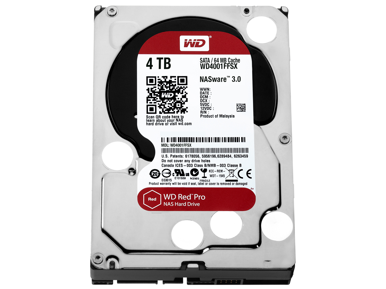 WD4001FFSX [4TB SATA600 7200] �̐��i�摜