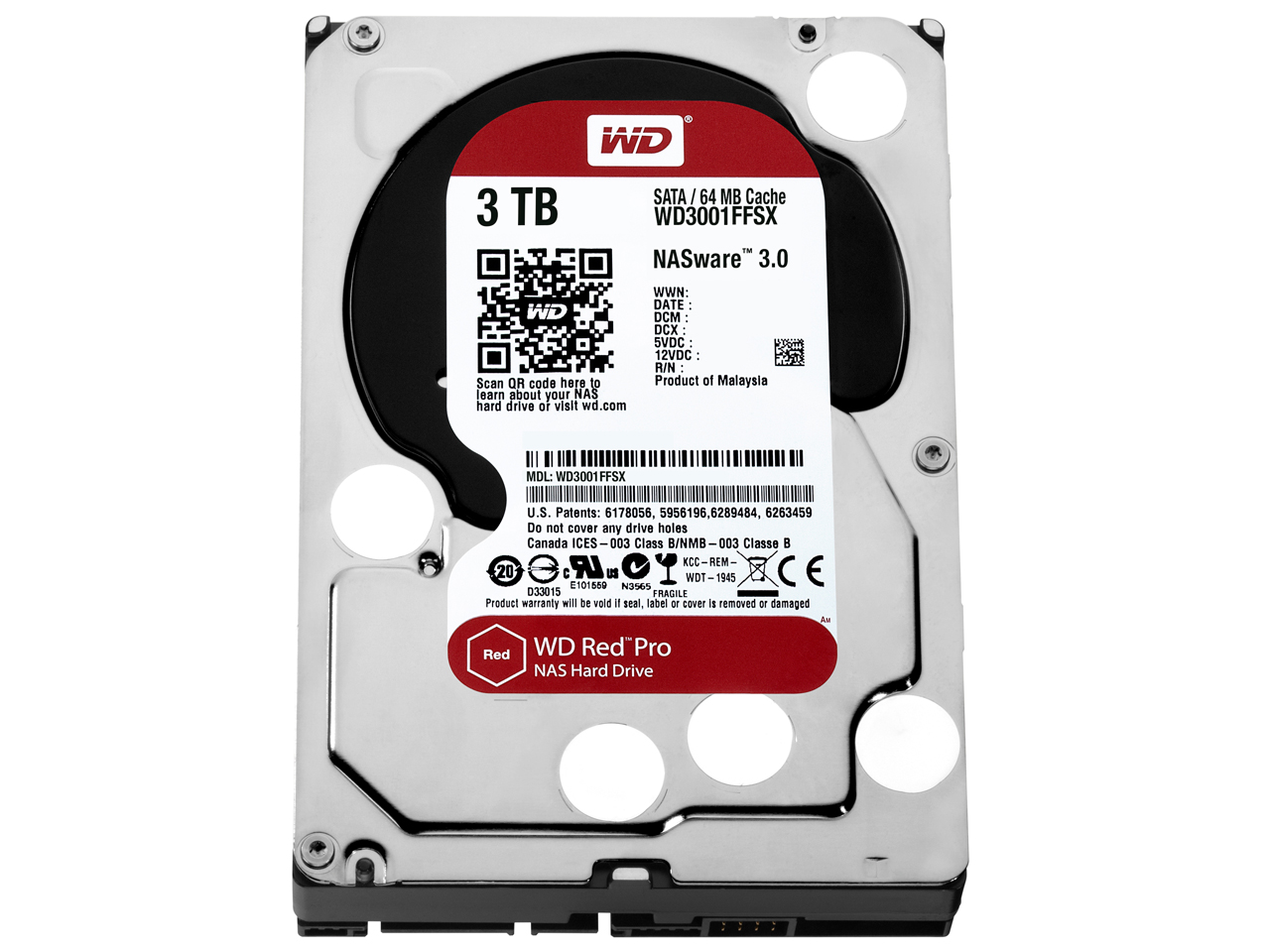 WD3001FFSX [3TB SATA600 7200] �̐��i�摜