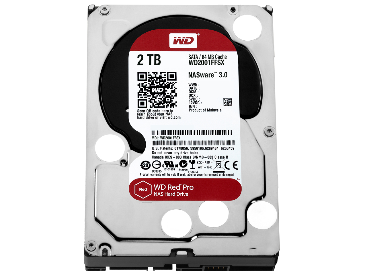 WD2001FFSX [2TB SATA600 7200] �̐��i�摜