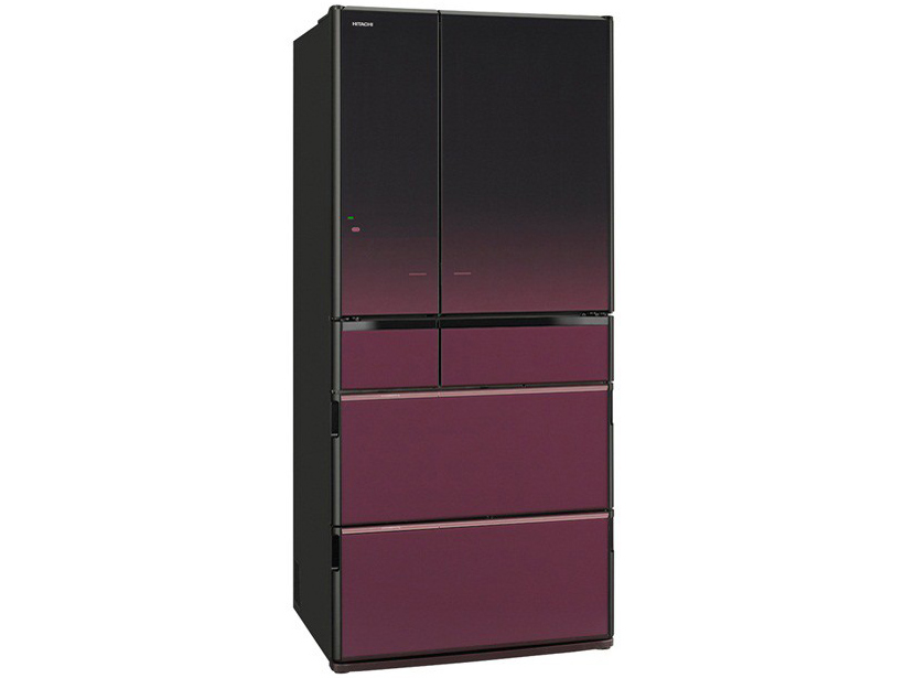 美品　日立　冷蔵庫 6ドア 670L（R-X6700E） 日立 真空チルド R-X6700E(ZV) [グラデーションマグノリア] 価格