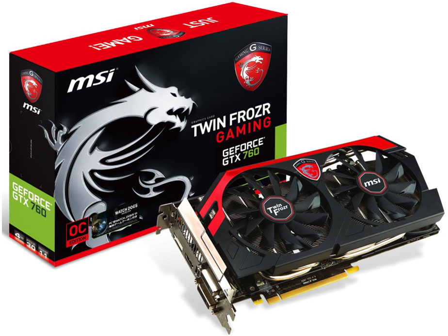 N760GTX Twin Frozr 4S 4G OC WD [PCIExp 4GB] �̐��i�摜