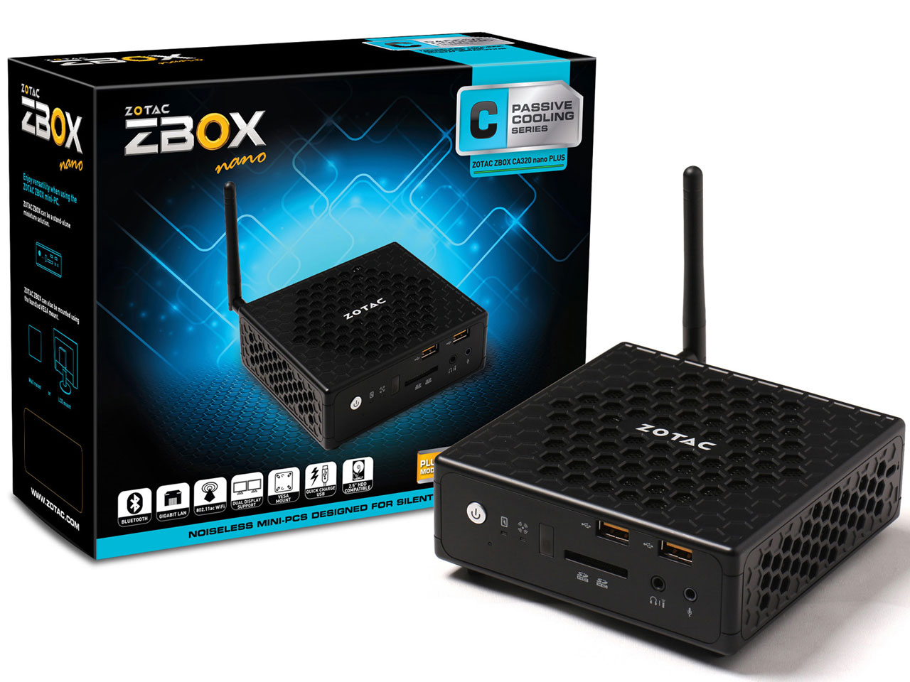 ZOTAC ZBOX CA320 nano Win8.1 with bing ZBOX-CA320NANO-J-W2