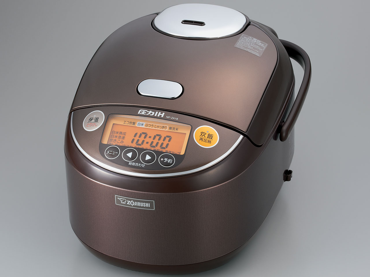 0111 ZOJIRUSHI/象印 NP-ZA18　炊飯器 極め炊き® 圧力IH炊飯ジャー NP-ZX10・18 | 炊飯ジャー | 炊飯
