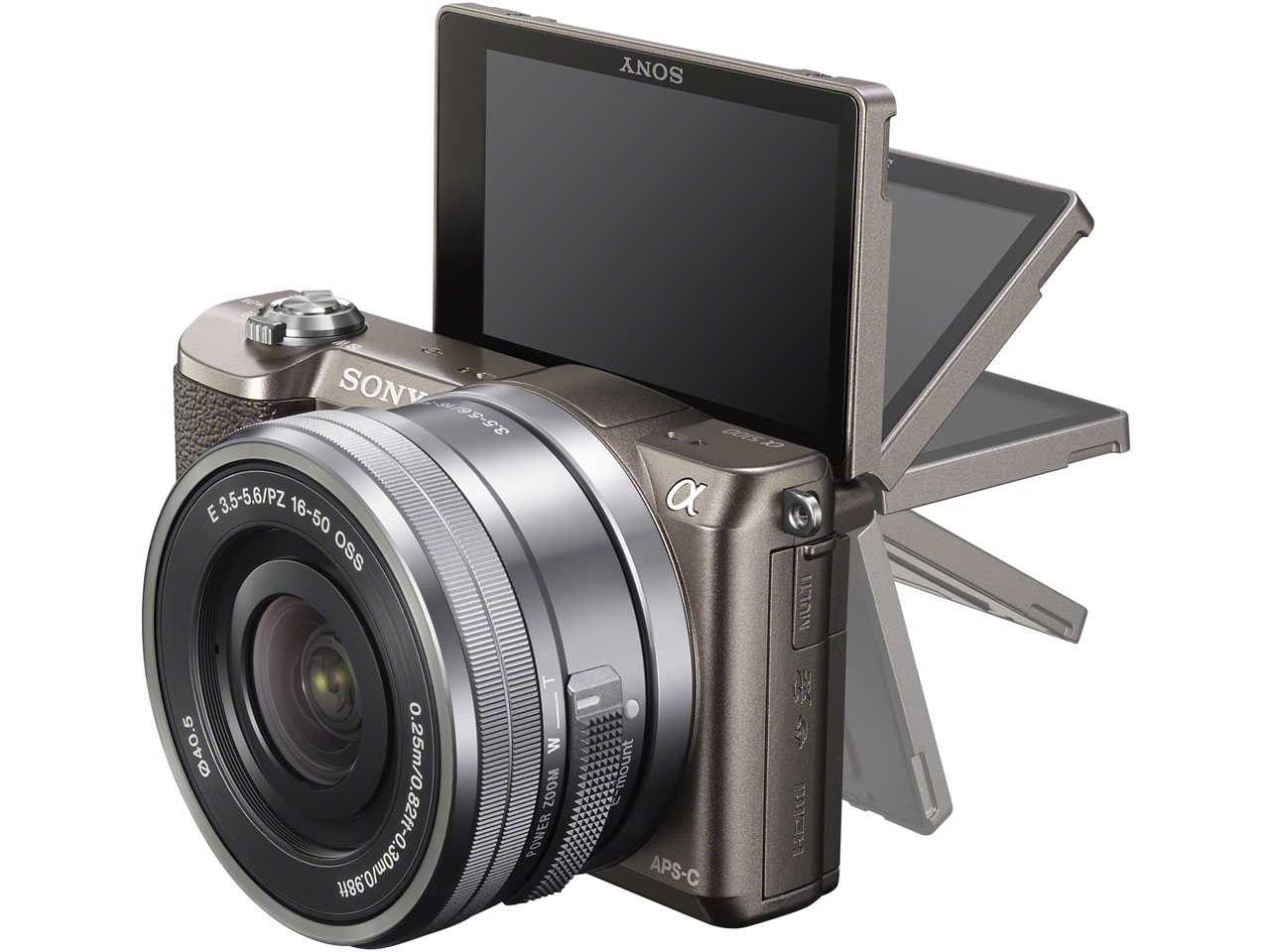 ��5100 ILCE-5100L �p���[�Y�[�������Y�L�b�g [�u���E��]