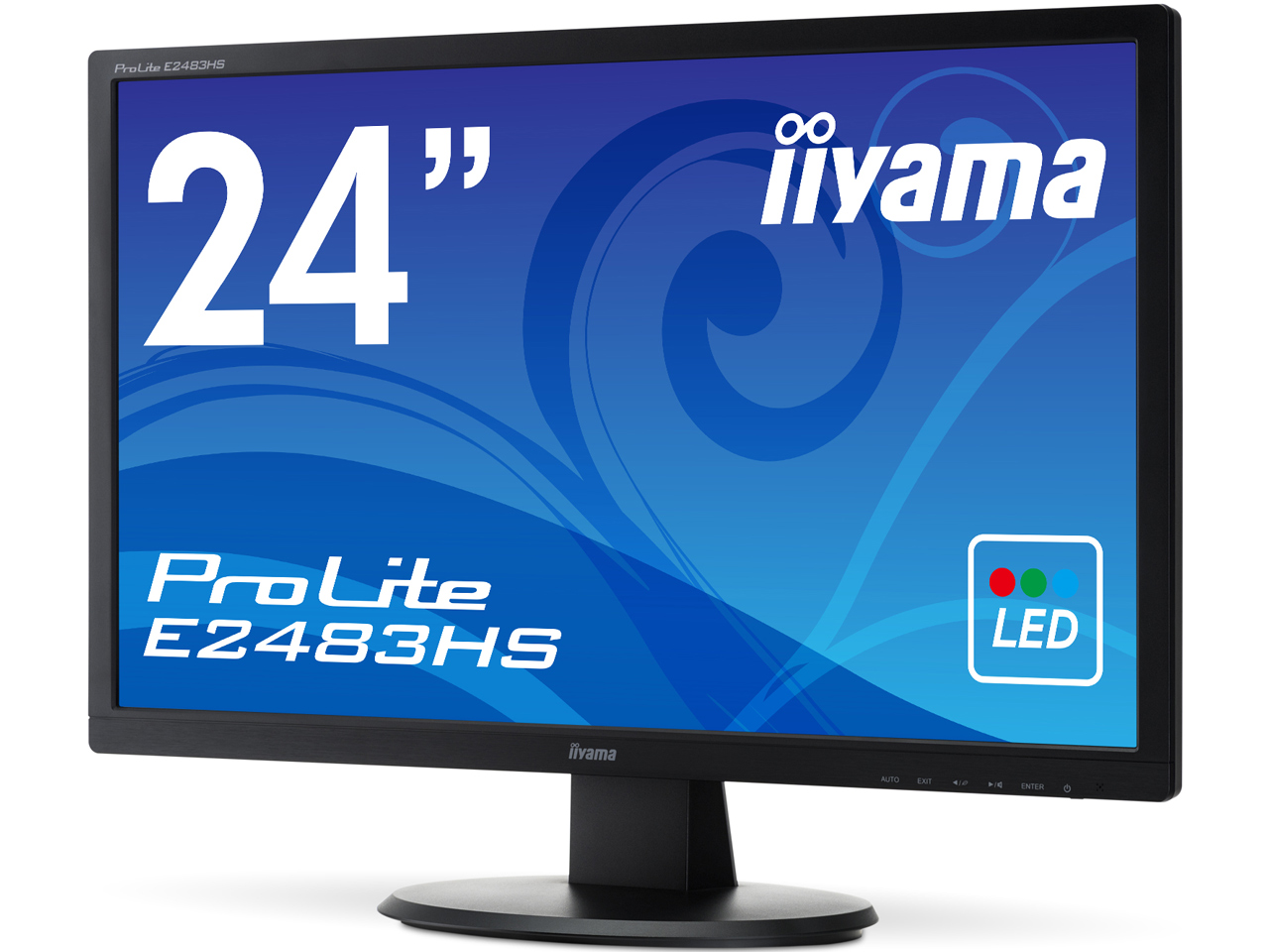 ProLite E2483HS E2483HS-B1 [24�C���` �}�[�x���u���b�N]