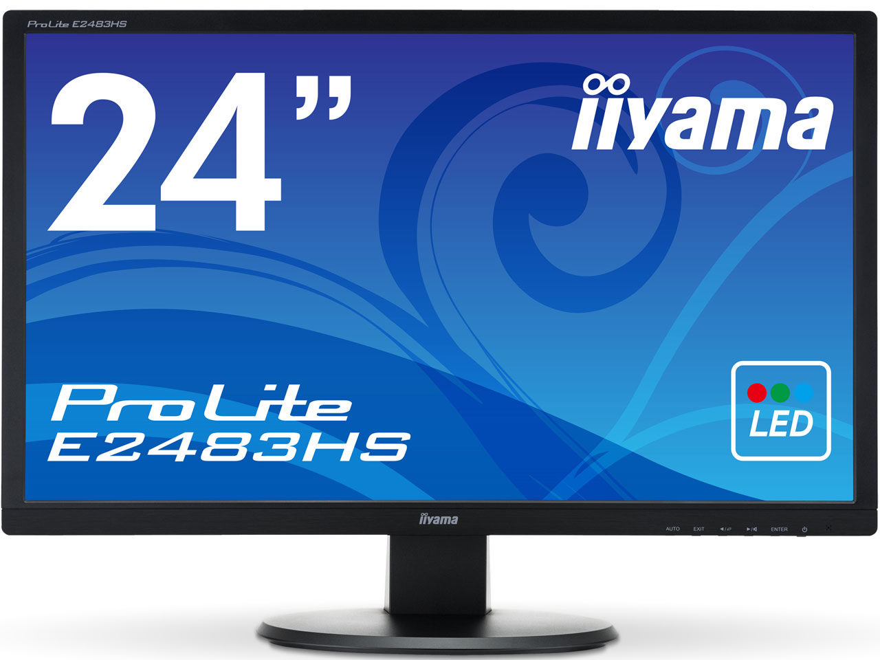 ProLite E2483HS E2483HS-B1 [24�C���` �}�[�x���u���b�N] �̐��i�摜