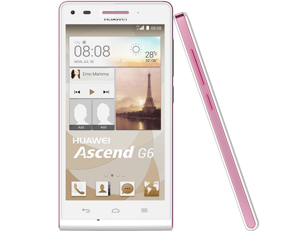 Ascend G6 SIM�t���[ [�s���N] �̐��i�摜