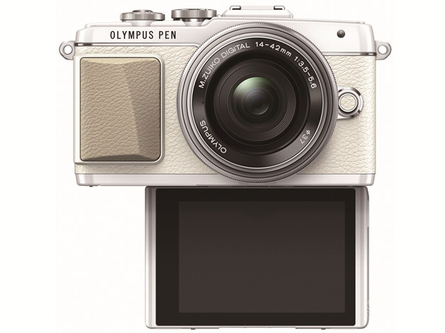 OLYMPUS PEN Lite E-PL7 14-42mm EZ�����Y�L�b�g [�z���C�g]
