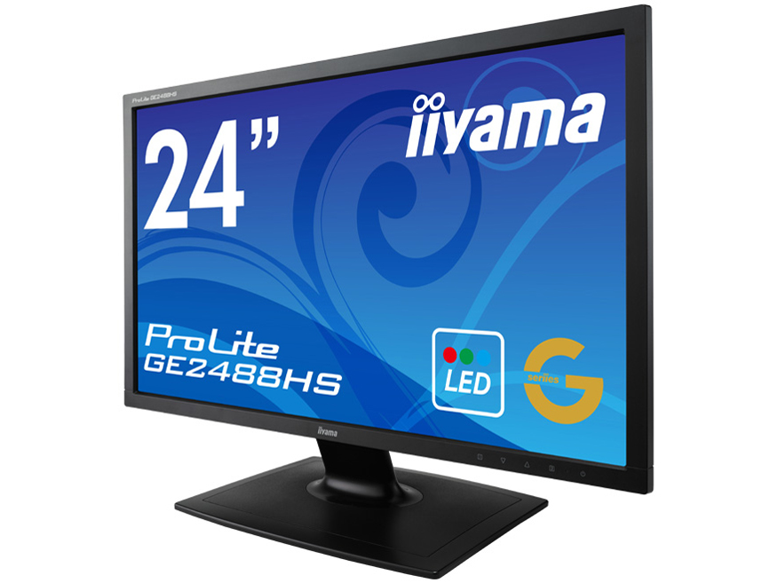 Hs b. Iiyama ge2488hs-b2. Монитор Iiyama 24. Iiyama g-Master ge2488hs-2, 1920x1080, 75 Гц, TN. Iiyama g-Master ge2788hs разрешение экрана.