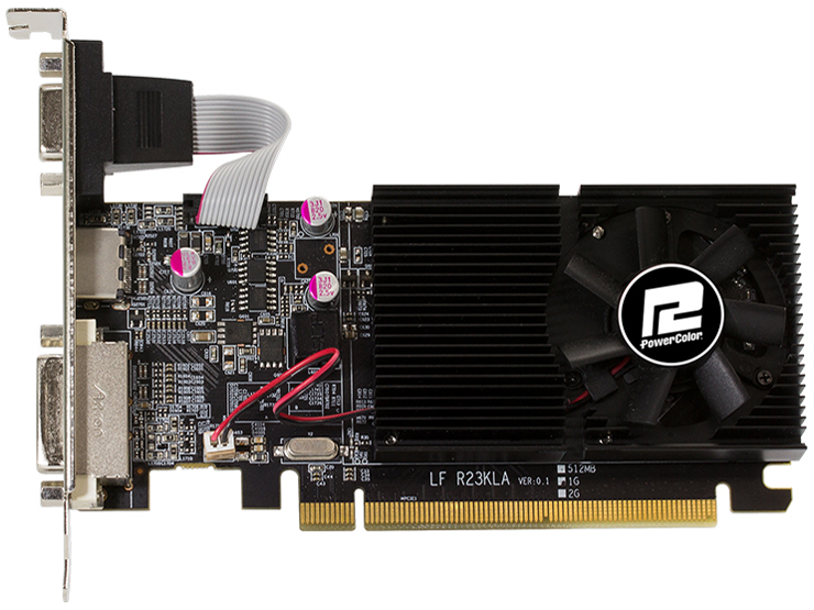 PowerColor R7 240 2GB DDR3 LP AXR7 240 2GBK3-HLE [PCIExp 2GB]