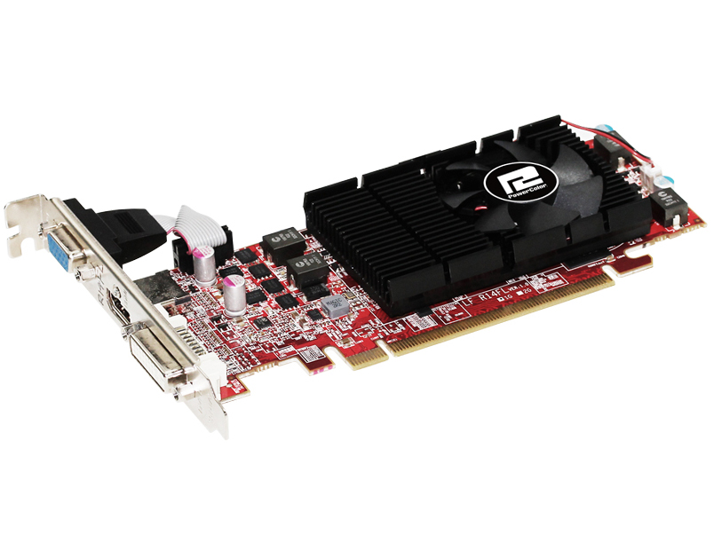PowerColor R7 250 1GB GDDR5 LP AXR7 250 1GBD5-HLE [PCIExp 1GB]