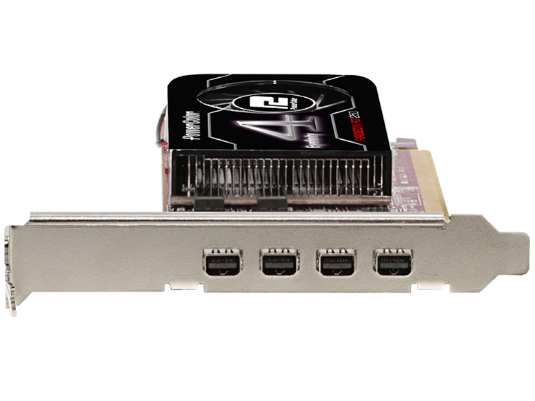 PowerColor R7 250 2GB GDDR5 Eyefinity 4 LP Edition (UEFI) AXR7 250 2GBD5-4DL [PCIExp 2GB]